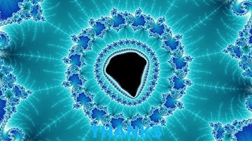 Frosted Blue, A Mandelbrot Fractal Zoom (2K)
