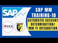 Automatic Account Determination In SAP MM | MM-FI Integration in SAP MM