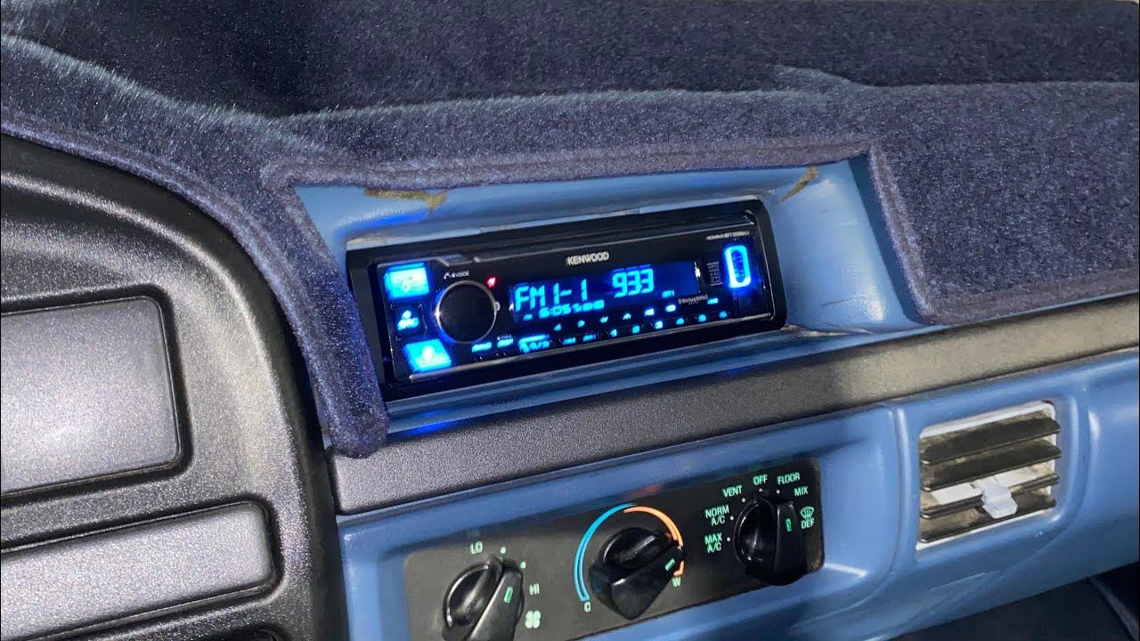 How to Install Aftermarket Radio and Speakers in an OBS Ford (Including