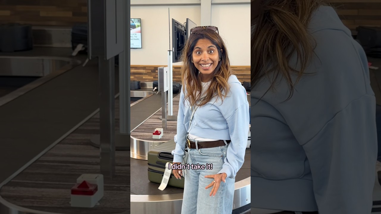 “I didn’t steal anyone’s luggage!”