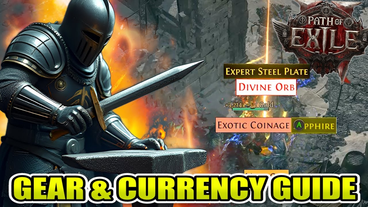 POE2 GEAR CRAFTING GUIDE! | Path of Exile 2 Currency & Gear Upgrades ...