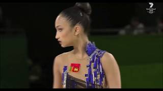 Anna Marie Ondaatje of Sri Lanka in Rhythmic Gymnastic CWG2018