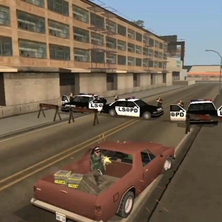 GTA San Andreas Police Chase Vajraplayz YouTube Oardefault 