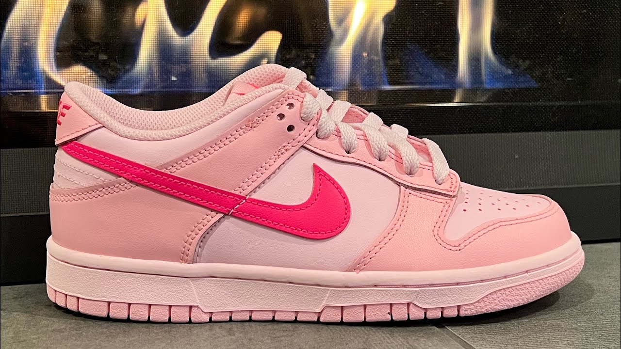 Nike Restocked The Nike Dunk Low Triple Pink! Review And Resell Predictions  - Youtube