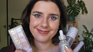 ASMR doing your makeup ✨bedazzled✨ (layered sounds, personal attention, tingles)