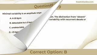 C-EFM Electronic Fetal Monitoring Exam 2026 New Practice Questions New Study Guide
