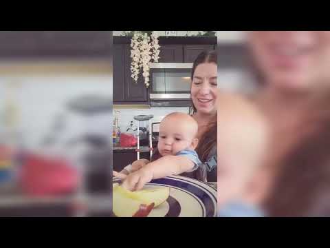 Amputee Girl Daily Activities with her Son