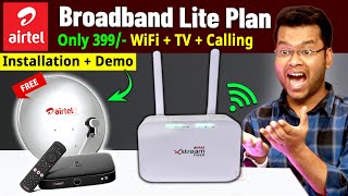 Airtel 399 Standby Plan Installation | Airtel Xstream Box TV Channel List | Airtel Standby Plan 2023 screenshot 4