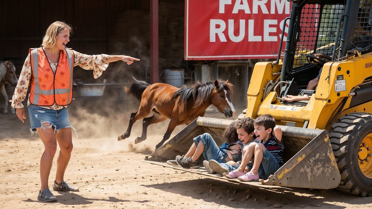 HOA Karen Bulldozes a Therapy Mini‑Horse Stable Serving Disabled Kids—Unaware I’m the State Police..