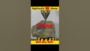 Hydraulic Press VS Hardest Stones Of Different Country #Shorts #uniqueexperimant #whatif #मजेदार