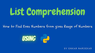 User input using list comprehension | #Python #list