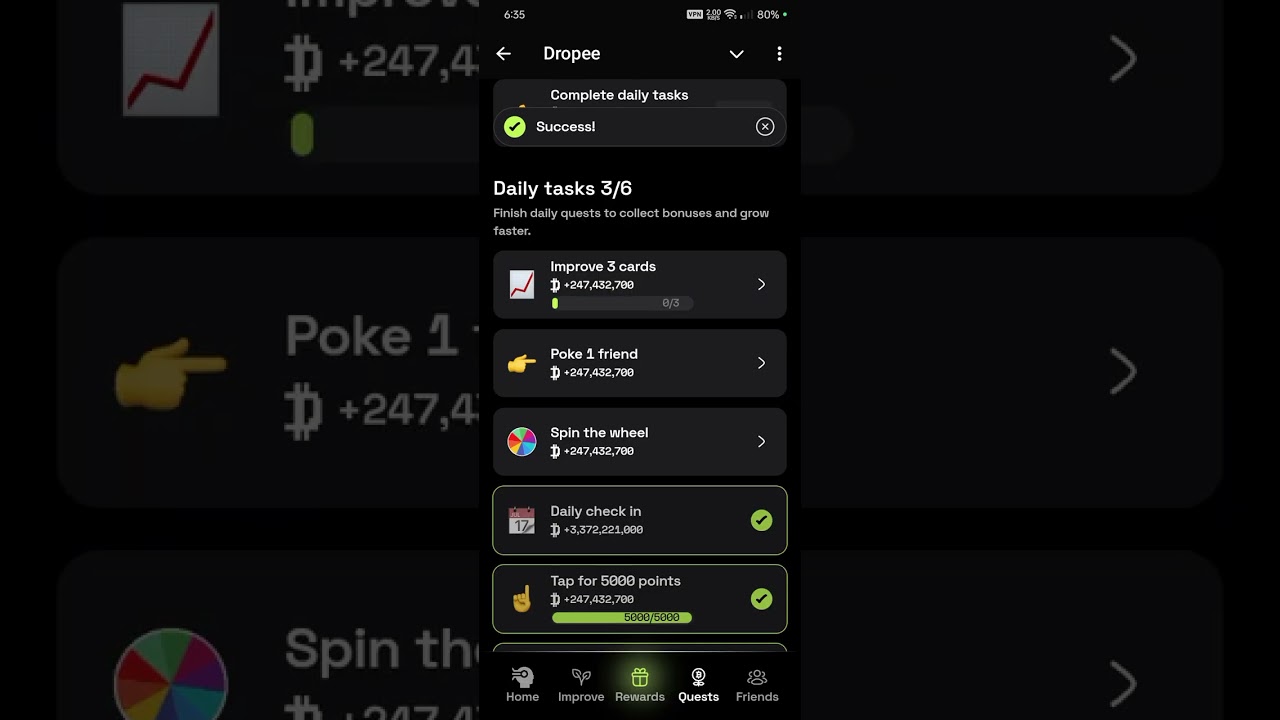 new Airdrop project Dropee 