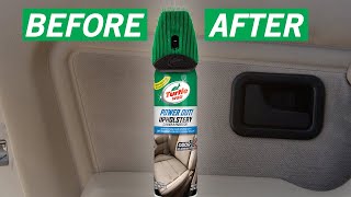 Upholstery Cleaning with Power Out! Upholstery Cleaner & Protector | Turtle Wax