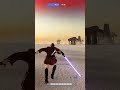Mace Windu had to humble Darth Vader #starwars #battlefront2 #ps4 #xbox #pc