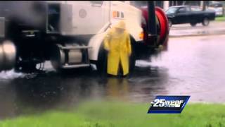 Flooding causing traffic issues in West Palm Beach