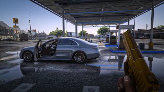 GTA 5 Unreal Engine 5 ULTRA Photorealistic Graphics level with Next gen Ray Tracing mod #23