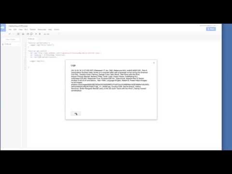 How to make a basic API call in Google Apps Script