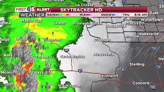 9:15 a.m. Thursday: First Alert Day for severe weather threat