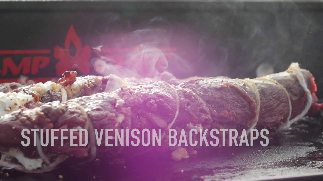How to Grill Stuffed Venison Backstraps YouTube