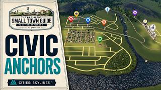 Anchor Small Town Growth with Civic Services in Cities: Skylines 1 screenshot 3