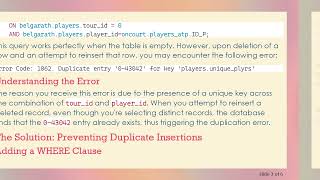 Resolving the Duplicate entry Error in MySQL's SELECT DISTINCT Queries