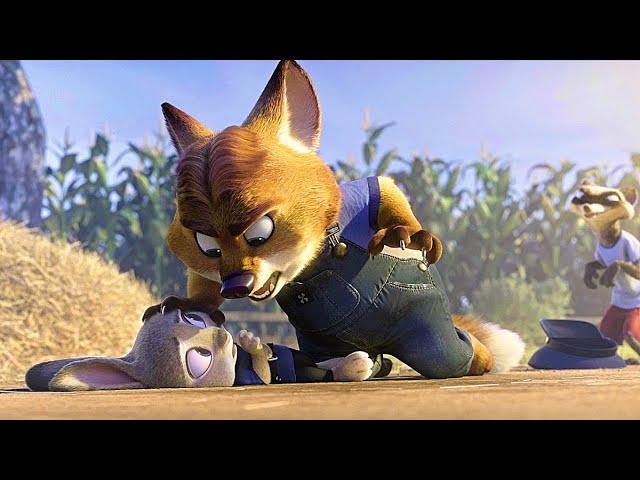 Gideon attacks Judy [4K] Zootopia (2016)