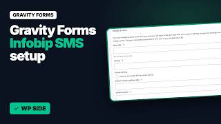 Full Gravity Forms Infobip SMS Add-On Setup Guide: Base URL, API Key & Feeds (WordPress Side) News