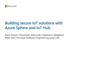 Build Secured IoT Solutions for Azure Sphere with IoT Hub | OD501