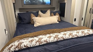 The upper deck/ master suite area tour of my grand design momentum 414m
