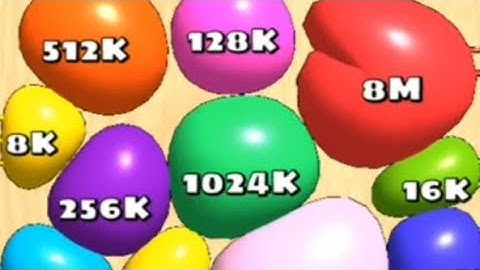 Big Ballons 8M - Blob Merge 3d