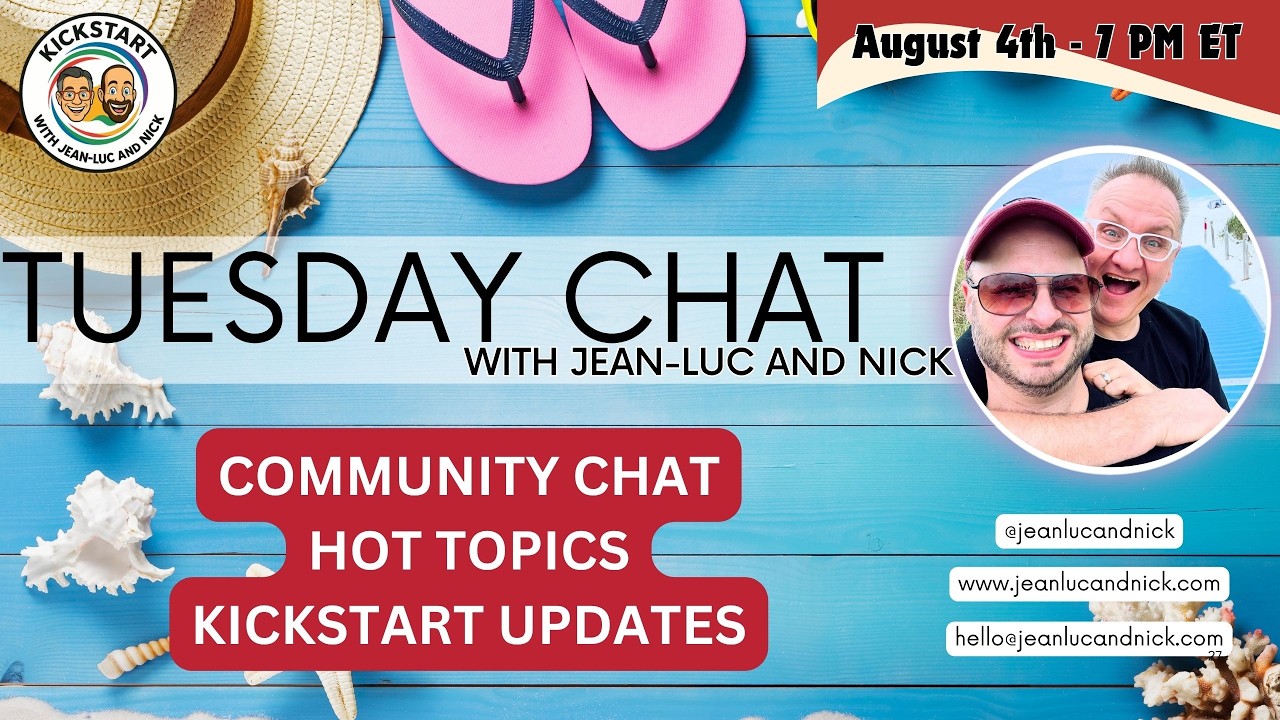 Tuesday Chat with Jean-Luc and Nick - Iceland Recap - August 4th 2026