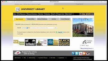 How to Find Articles Onlione