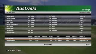 Cricket 19-ASHES-1st Test-1st Innings- Legend /Hard settings