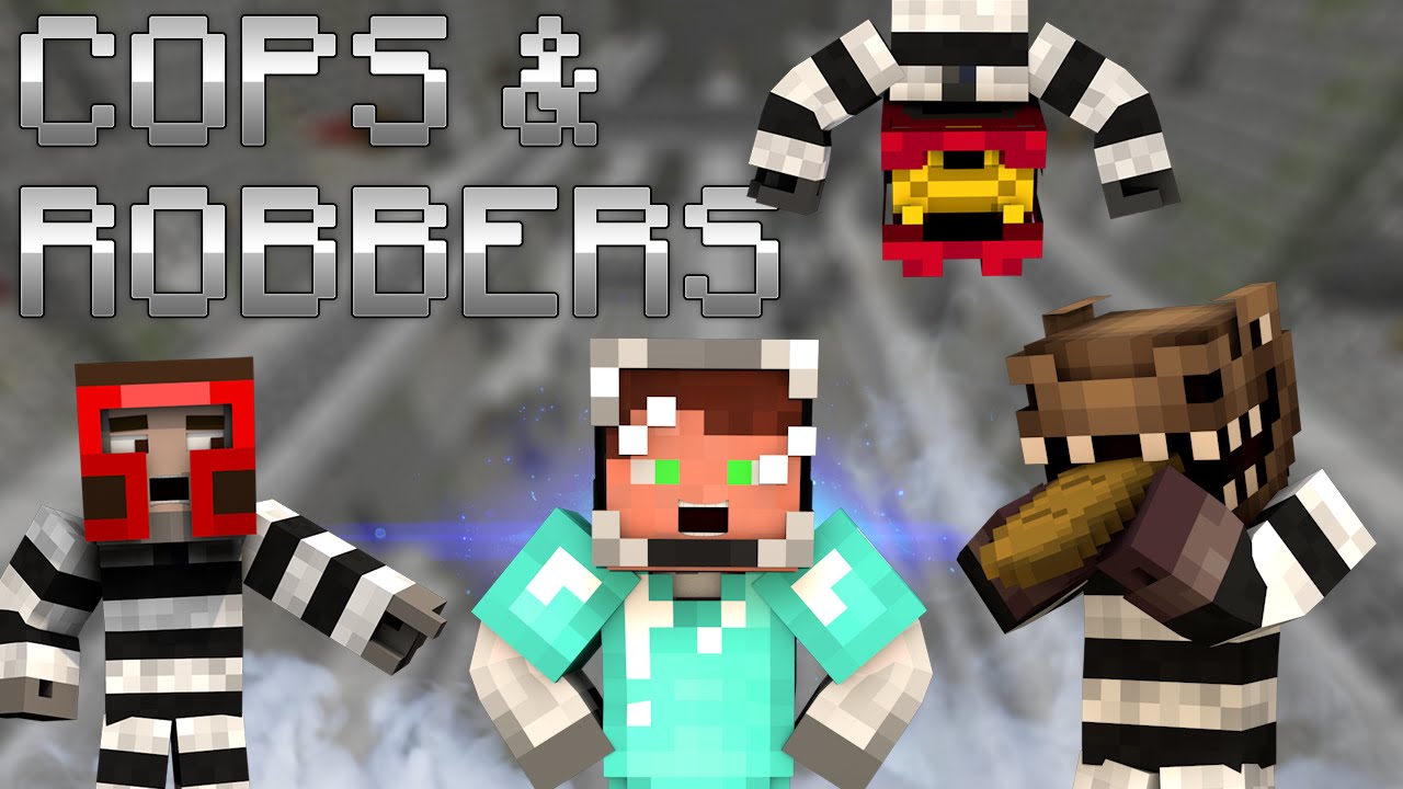 Minecraft - Cops and Robbers EP 1 w/ @cngamerzz @FLbrannan - YouTube