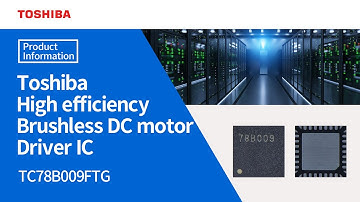 Sensorless Three-Phase BLDC Pre-Driver: TC78B009FTG