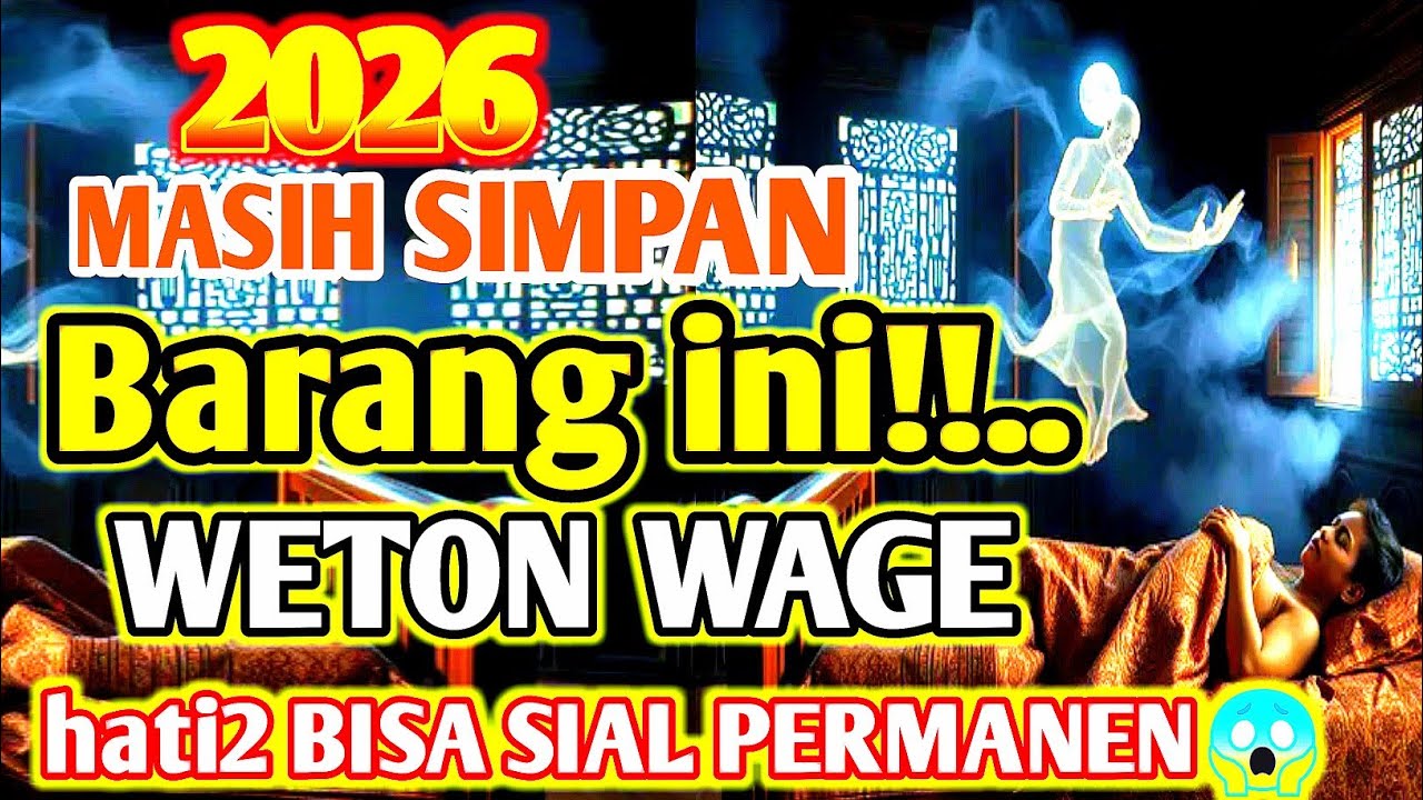 2026 WETON WAGE!! 5Barang ini wajib kamu buang sekarang sebelum menyesal rejekumu gede