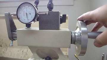 Tail Stock Dial Indicator Attachment