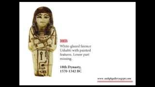 Sadigh Gallery's Ancient Egyptian Ushabtis