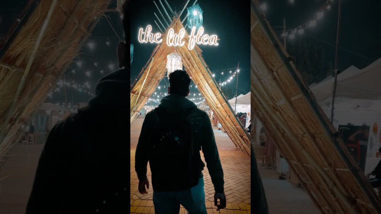 The Lil Flea Delhi was a whole vibe✨Good food, good music,  good mood. 