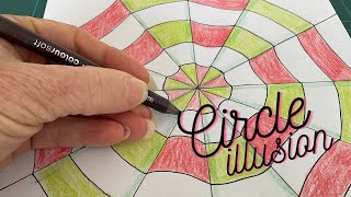 5 minute Makerspace | Optical (Circle) Illusion