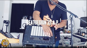 Ableton Push 2 Live Sample Chopping Performance (Beatdesign 32 A.P.) vocal looping