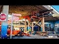 𝗦𝗨𝗣𝗣𝗢𝗥𝗧 𝗦𝗬𝗦𝗧𝗘𝗠: Crews Shore Up Santa Monica Pier Bridge Before Demolition