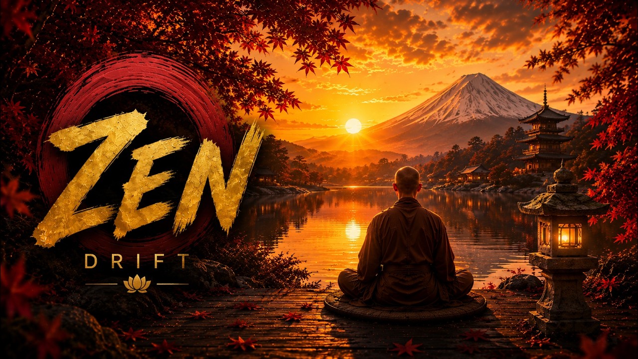 ZEN 禅 | Sunset Meditation Music for Deep Relaxation, Inner Peace