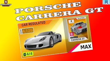 PORSCHE CARRERA GT ASPHALT 9 | ASPHALT 9 MAX CARS GAMEPLAY | ASPHALT 9.
