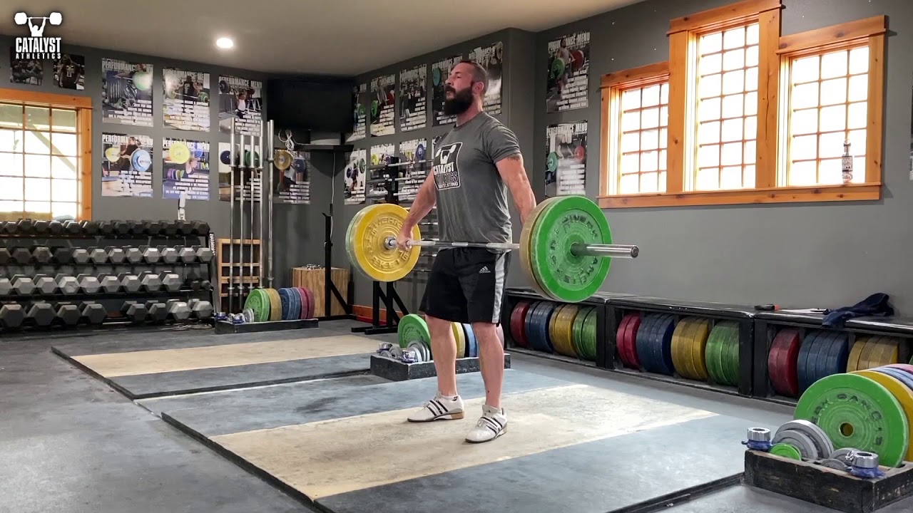 SnatchGrip RDL Olympic Weightlifting Exercise Library YouTube