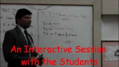 Physics IBDP Video  Part ONE Topic-7.1-The Atom - HL + SL