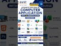 Advance diploma in computer application #computerknowledge #computer #fullstack