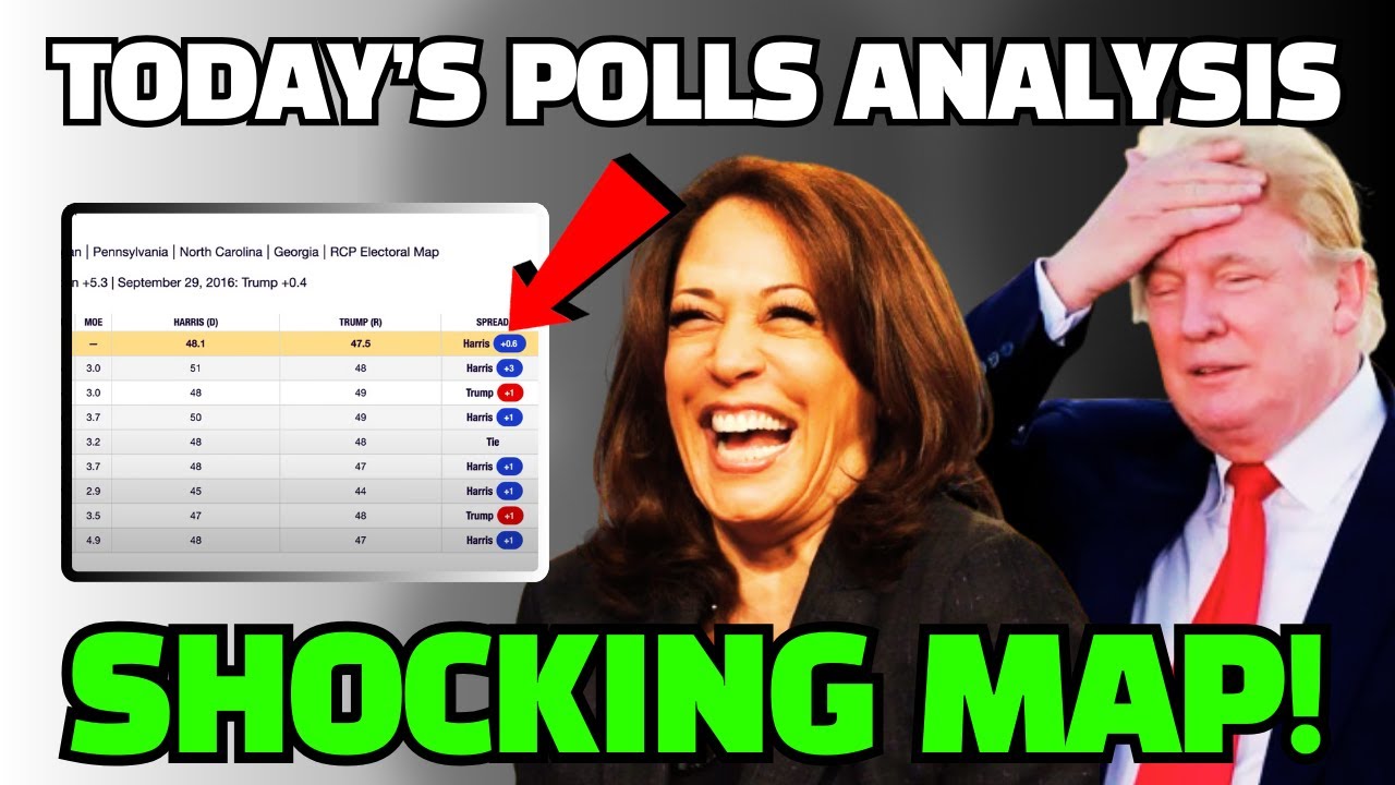 2024 Election Map According to the LATEST Polls - YouTube