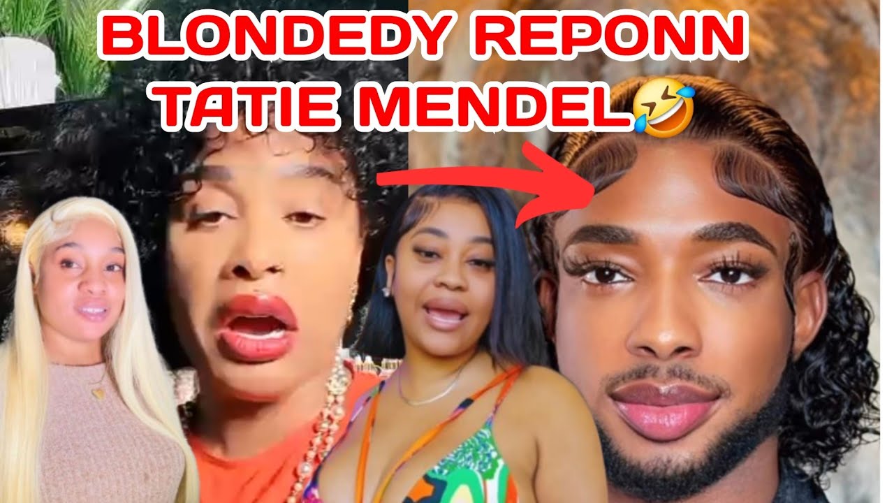 WOUY BLONDEDY REPONN TATIE MENDEL🤣BYENBLAN PAT DWÉ DI SA🤣MIS JOLIE JOURE TIKTOKÈ YO🤣
