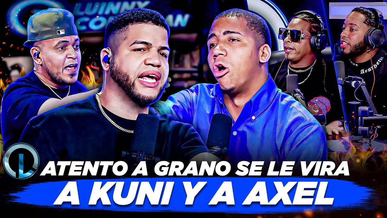 ATENTO A GRANO SE LE VIRAL AL KUNI Y AXEL BUENÍSIMO Y FIRMA CON LUINNY “SE ENTRA A GOLPES CON LIRIO”